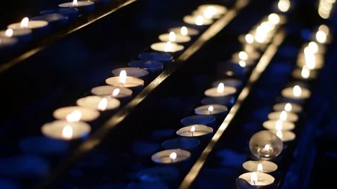 Candle Set 스톡 동영상 81721352