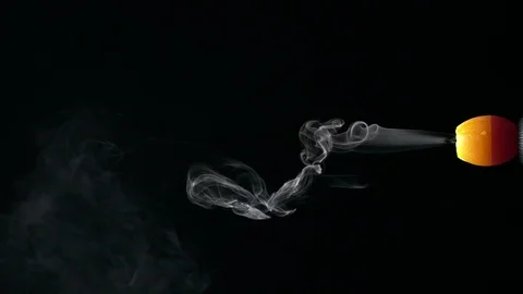 Candle smoke Stock Footage 101010841