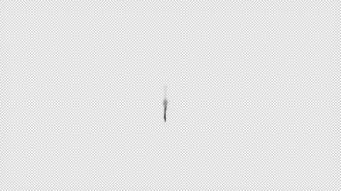 Candle Smoke Stock Footage 166566781
