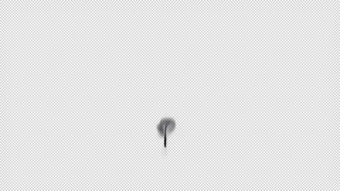 Candle Smoke Stock Footage 166567368