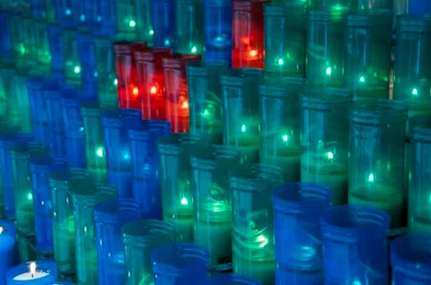 Candle stand Stock Photos