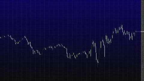 Candle stick graph chart of stock market investment trading business concept. Stock Footage 83649637