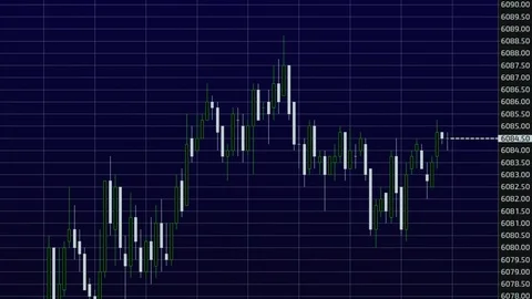 Candle stick graph chart of stock market investment trading business concept. Stock Footage 83650338