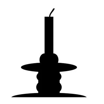 Candle Stick Stock Illustration