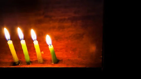 Candle Time Lapse Stock Footage 24089749