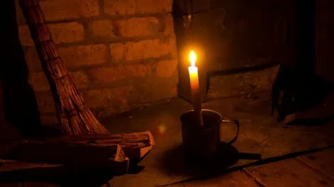 Candle timelapse Stock Footage 12587376