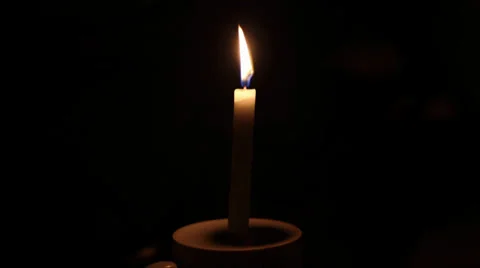 Candle timelapse - vela Stock Footage 37272790