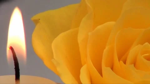 Candle tranquility Stock Footage 1159654