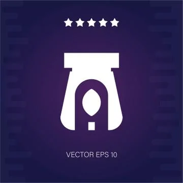 Candle vector icon Stock Illustration