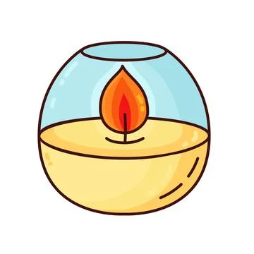 Candle vector icon Stock Illustration