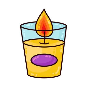 Candle vector Stock Illustration