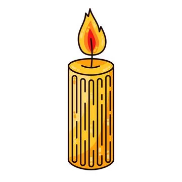 Candle vector Stock Illustration