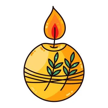 Candle vector Stock Illustration