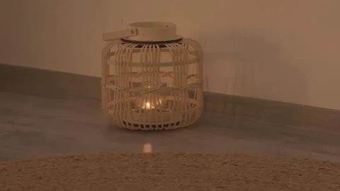 Candle Warm Light Video Video stock 336471959