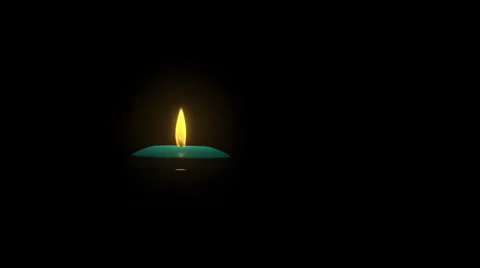 Candle Wick being Lit Flame Close Up 스톡 동영상 34426663