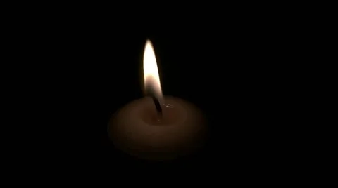 Candle in the Wind Stock Footage 59780421
