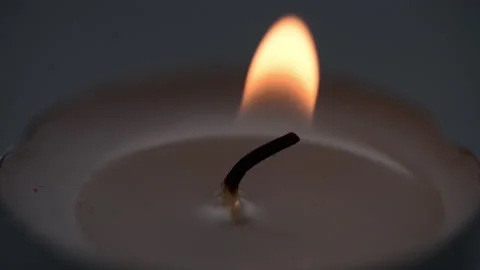 Candle in the wind. Stock Footage 149538621