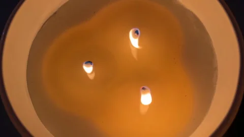 Candle in the wind Stock Footage 301944279