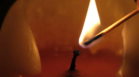 Candlelight 1 Stock Footage 32258364