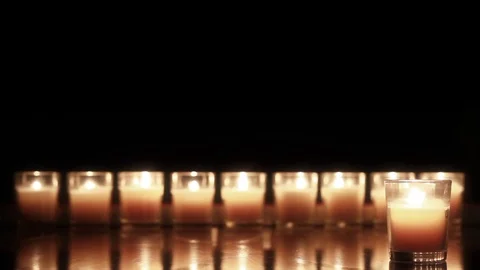 Candlelight 7 hd 1080 Stock Footage 91554937
