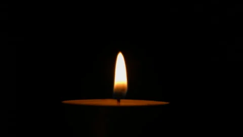 Candlelight A Continuous Sequence Pt7 of 24 Stock Footage 242035498