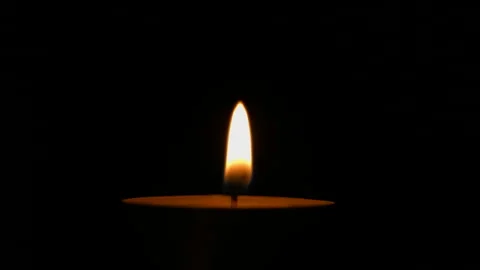 Candlelight A Continuous Sequence Pt8 of 24 Stock Footage 242035888