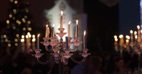 Candlelight dinner Stock Footage 100711873