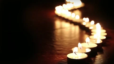 Candlelight Stock Footage 18480461
