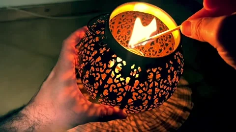 Candlelight Stock Footage 279417411