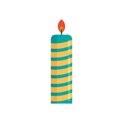 Candlelight icon flat isolated vector Illustration