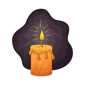 Candlelight illustration Stock-Illustration