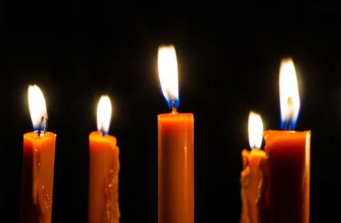Candlelight. Stock Photos