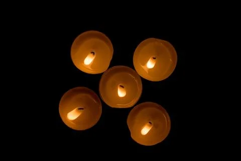 Candlelight. Stock Photos