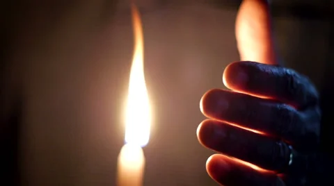 Candlelight Vigil Stock-Footage 64292829