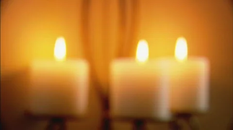 CandleRackFocus Stockbeeldmateriaal 492644