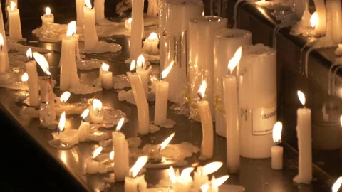 Candles 01 -328 Stock Footage 132680523