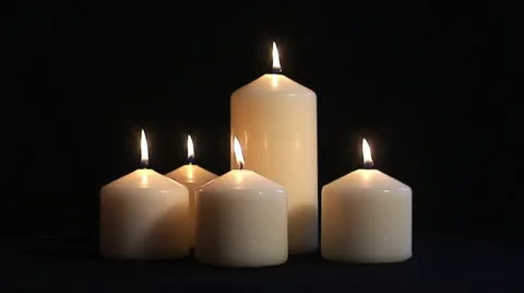 Candles 1 Stock Footage 11460505