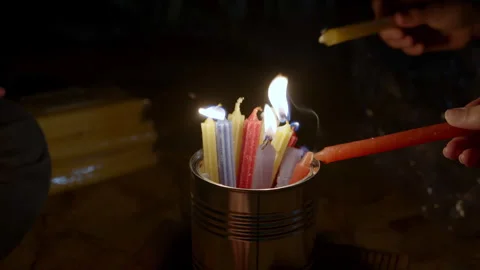 Candles 4 Video stock 262800259