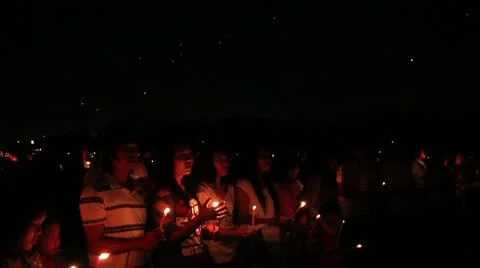 Candles and lanterns 스톡 동영상 10113546