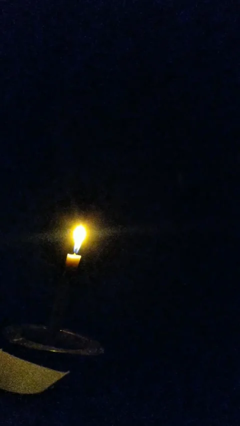 Candles and night Stock Footage 288332312
