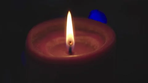 Candles create a cozy atmosphere Stock Footage 169343398