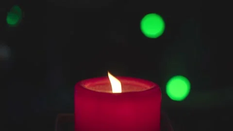 Candles create a cozy atmosphere Stock Footage 169343410