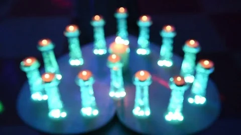 Candles, fading one by one. 動画素材 75517367