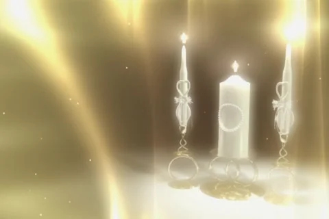 Candles Stock Footage 334896