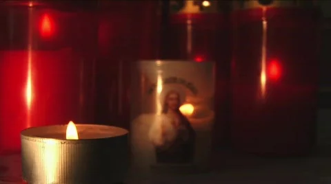 Candles Stock Footage 530895