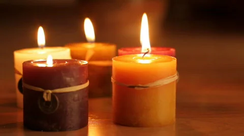 Candles Stock Footage 700596