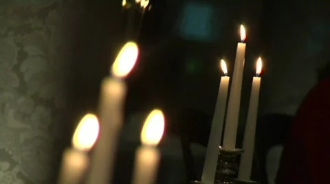 Candles Stock Footage 750425