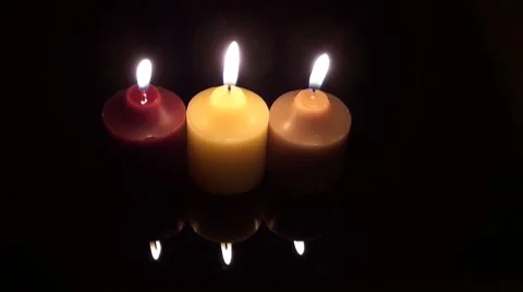 Candles Stock Footage 8662292