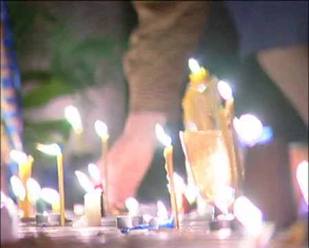 Candles Stock Footage 8848991