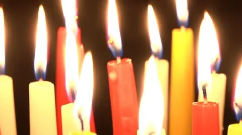 Candles Stock Footage 8963055